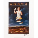 Rafał Olbiński (ur. 1943), Norma (sygn. przez autora)