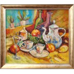 M. Forc, Nature morte avec verre, 2010