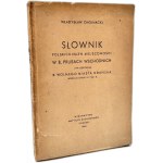 Chojnacki W. - Dictionary of Polish place names in B. East Prussia and in the area of B. Wolne Miasto Gdańska, Poznań 1946 [ Wolne Miasto Gdańsk ].