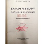 Haduch Henryk - Principles of general and ecclesiastical pronunciation for the use of clergy, Cracow 1927
