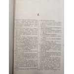 Łabęcki Hieronim - Słownik górniczy (...), tudzież Glossarz średniowiecznej łaciny górniczej w Polsce, Warsaw 1868