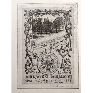 Karol Mondral (1880 -1957), Ex libris Biblioteki Miejskiej w Bydgoszczy, II poł XX wieku
