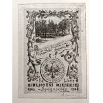 Karol Mondral (1880 -1957), Ex libris Biblioteki Miejskiej w Bydgoszczy, II poł XX wieku