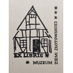 Sammlung - Flug von 9 Exlibris von Bibliotheken und Institutionen - Częstochowa, Opatów, Wrocław Końskie, [ Ekslibris ].