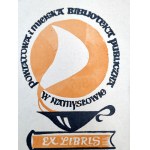 Sbírka - let 7 exlibris knihoven a institucí - Konin, Białogard, Zamość [ Ex-libris ].