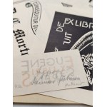 Sbírka - let 8 exlibris zahraničních autorů z první poloviny 20. století[ Exlibris ].
