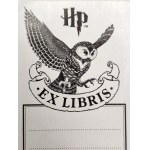 Sbírka - Sada 9 různých exlibris [ Exlibris, Harry Potter ].