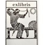 Sbírka - Sada 9 různých exlibris [ Exlibris, Harry Potter ].