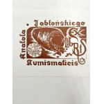 Ex Libris numizmatyczny Anatola Jabłońskiego - ca, 1980 rok [ ekslibris]
