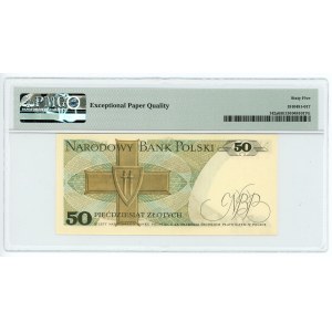 50 złotych 1975, seria L, PMG 65 EPQ