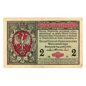2 marki 1916, Generał, seria B