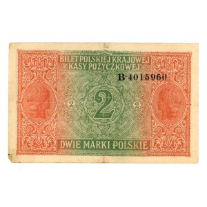 2 marki 1916, Generał, seria B