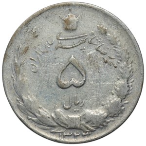 Iran, 5 rials 1944
