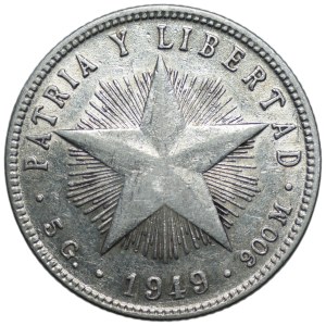 Kuba, 20 centavo 1949