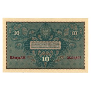 10 marek polskich 1919, II Serja AH