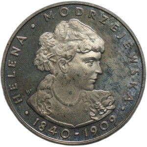 100 gold 1975, Helena Modrzejewska