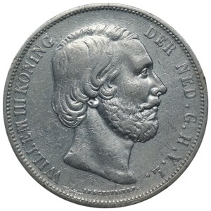 Paesi Bassi, 2 1/2 fiorini 1869
