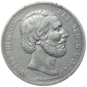 Netherlands, 2 1/2 guilders 1875