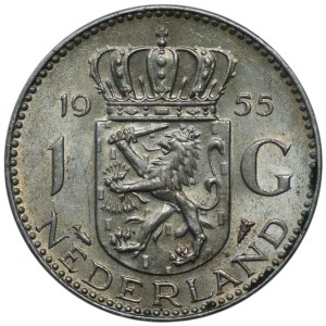 Holandia, 1 gulden 1955