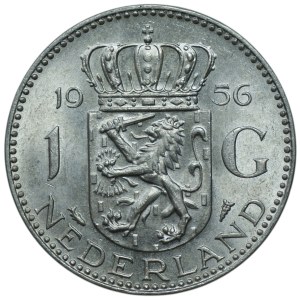 Netherlands, 1 guilder 1956