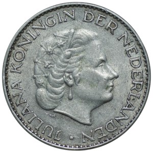 Netherlands, 1 guilder 1965