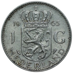 Netherlands, 1 guilder 1965