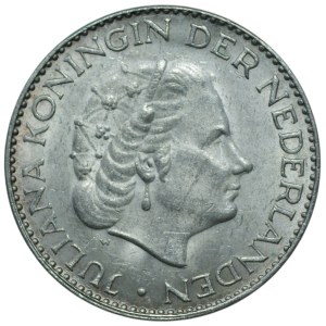 Netherlands, 1 guilder 1966