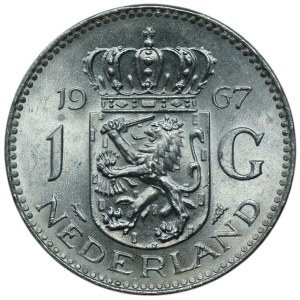 Netherlands, 1 guilder 1967