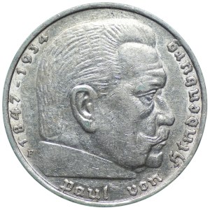 Germania, 5 marchi tedeschi J 1935