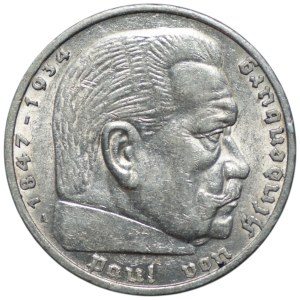 Germany, 5 reichsmark A 1935