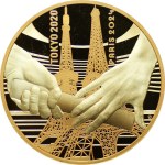 France, 50 euros 2021, Tokyo 2020-Paris 2024
