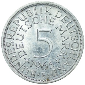 Germany, 5 marks 1965