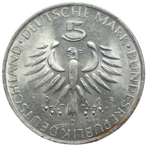 Germany, 5 marks 1968