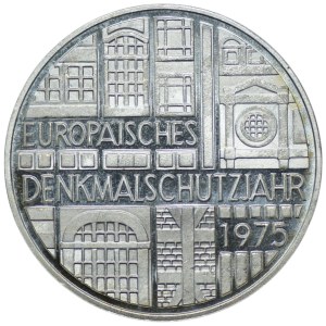 Germany, 5 marks 1975, European year of conservation
