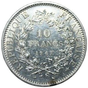 France, 10 francs 1967