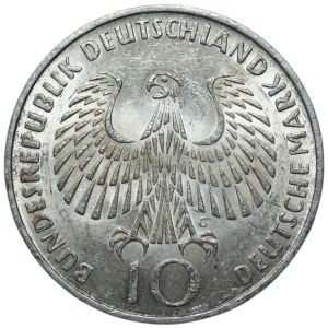 Germany, 10 marks G 1972