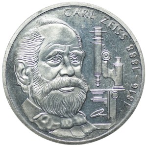 Germany, 10 marks 1988, 100th anniversary of Carl Zeiss' death
