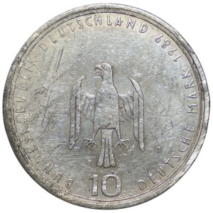 Germany, 10 marks 1989, 800th anniversary of the port of Hamburg