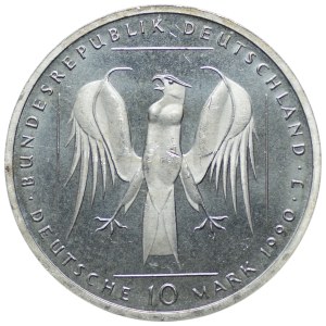 Germany, 10 marks 1990, 800 years of the Teutonic Order