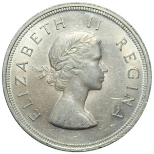 South Africa, 5 shillings 1956