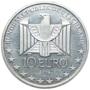 Germany, 10 Euro 2002, 100th anniversary of the Berlin Metro