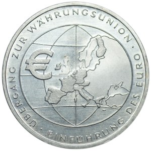 Germany, 10 Euro 2002, Introduction of the Euro currency