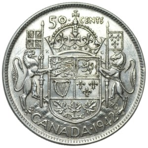 Canada, 50 cents 1942