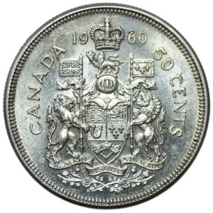 Canada, 50 cents 1960