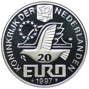 Holandsko, 20 eur 1997
