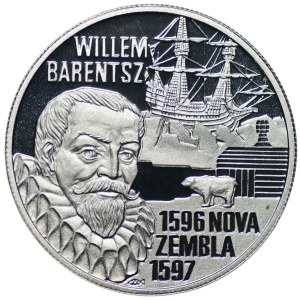 Pays-Bas, 20 euro 1996, Willem Barents