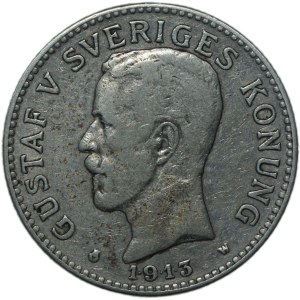 Szwecja, 2 korony 1913