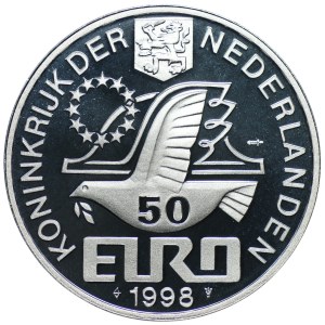 Holandsko, 50 eur 1998