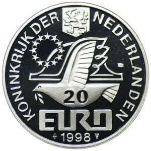 Holandia, 20 euro 1998