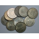 200 Gold (1974-1976) ,Map, Olympics, set of 10 pieces